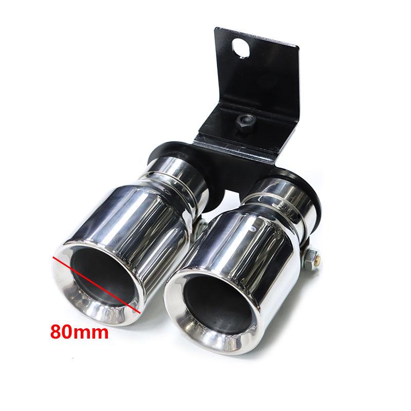 Quad Exhaust Tips for Modified BMW 3 & 4 Series 320GT330Li425M428 - Right Side Decor
