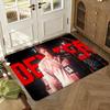 TV Series Horror D-Dexter Floor Mat Soft Thickened Absorbent Non-Slip Bedroom Living Room Door Mat Home Decor Flannel Rugs