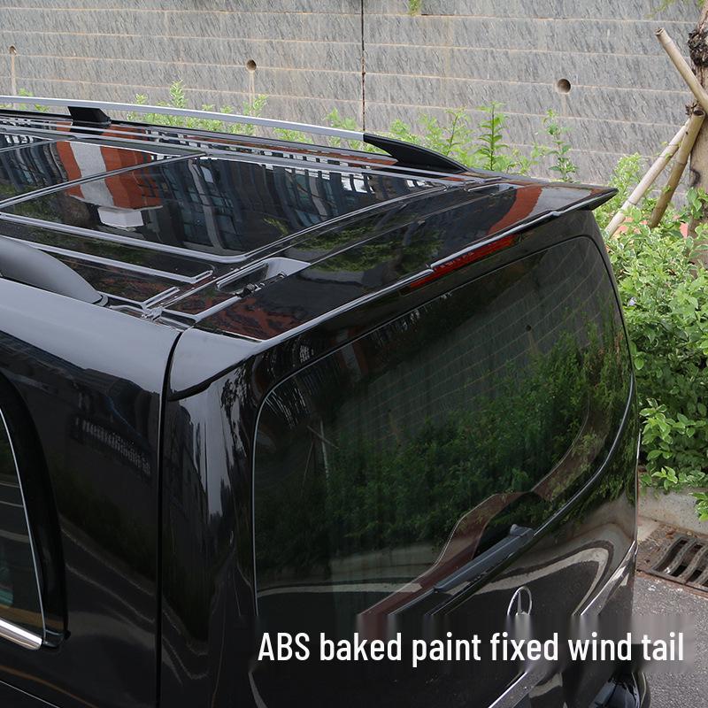 16-18 Viano V260L Rear Spoiler Wing: No-Punch Installation