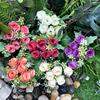 Flower Rose Simulation Bouquet For Event Decoration And Prop Photography
