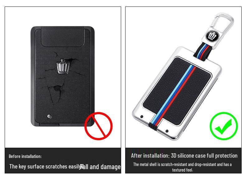 Schutzhülle für Autoschlüssel-Fernbedienung für Herren für Crown 12.-14. Generation