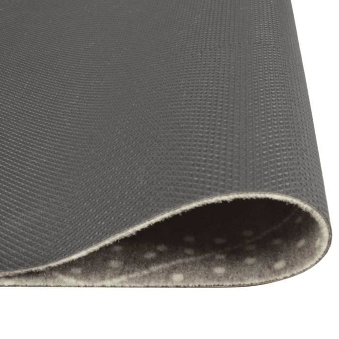 VidaXL Tapis de cuisine lavable impression losange 45x150 cm velours 136564
