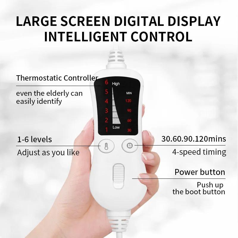 Portable Heating Shawl Vest USB Powered 60x90cm Whole Back Pain Relief Machine Washable for Car Office Relaxation