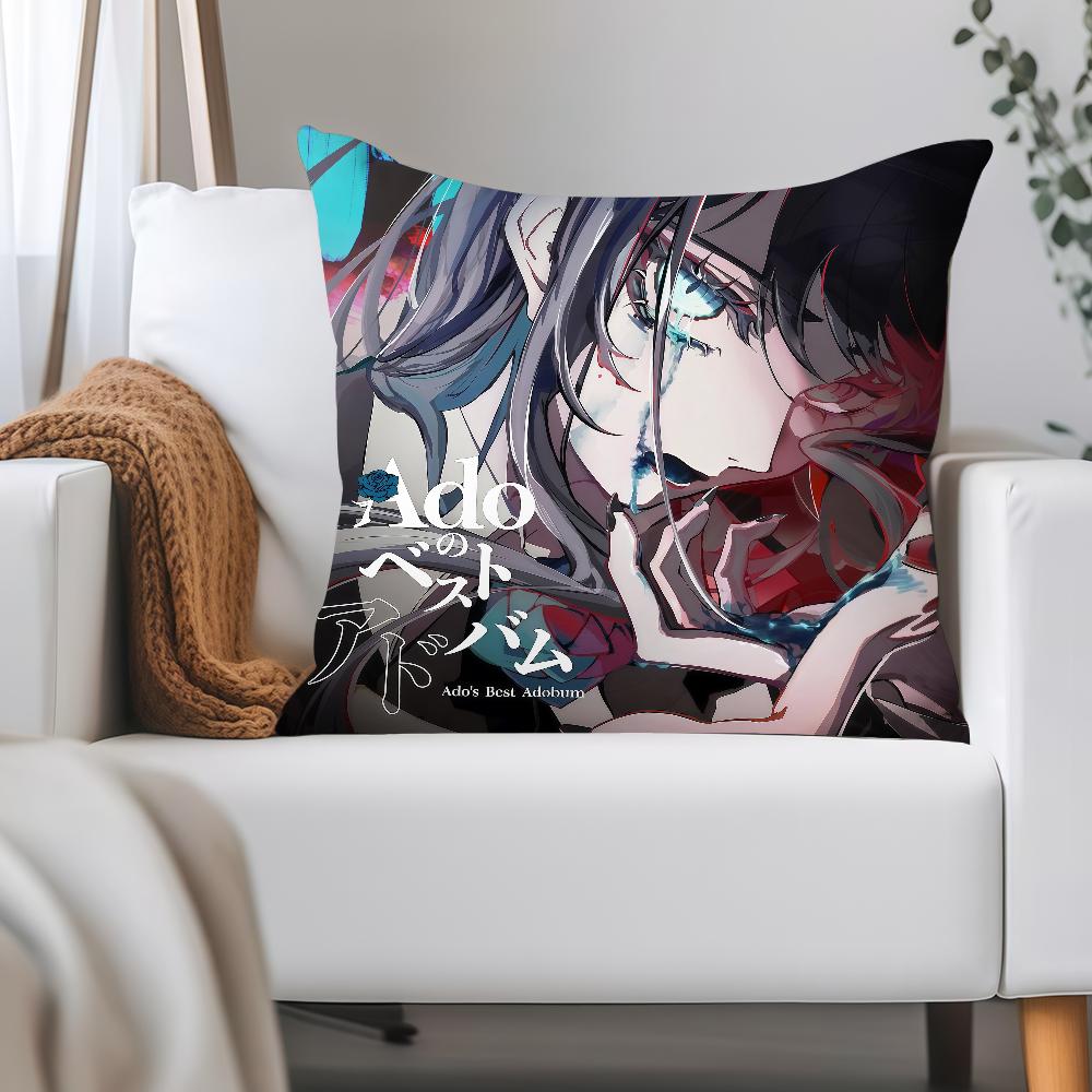 Japanese Singer A-Ado Pillow Case Applicable Space For Guest Rooms Interiors Cars Office House Decoration