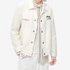 New FILA Jackets Men's Jade Rabbit White F51M238703F-IV