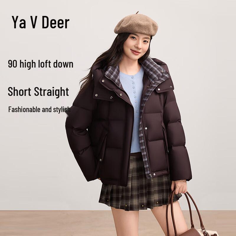 

Yalu Women s 90% Duck Down Short Puffer Jacket M