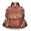 2025 Retro Style Spring Women's PU Backpack: Trendy & Multifunctional Design