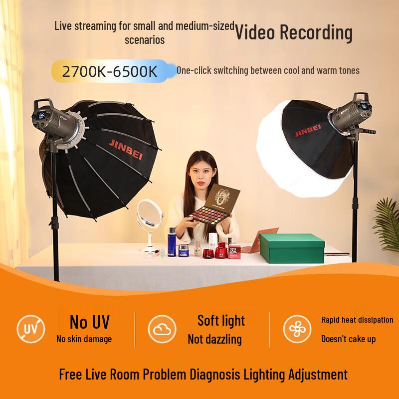 JINBEI EF-80BI LED Continuous Fill Light Kit