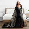 Funny Cat Owl Lover. Meowl Trending Cat Meme Super Warm Blanket Plush Throw Blanket Couch Bed Flannel Bedspread Sofa Bed Cover