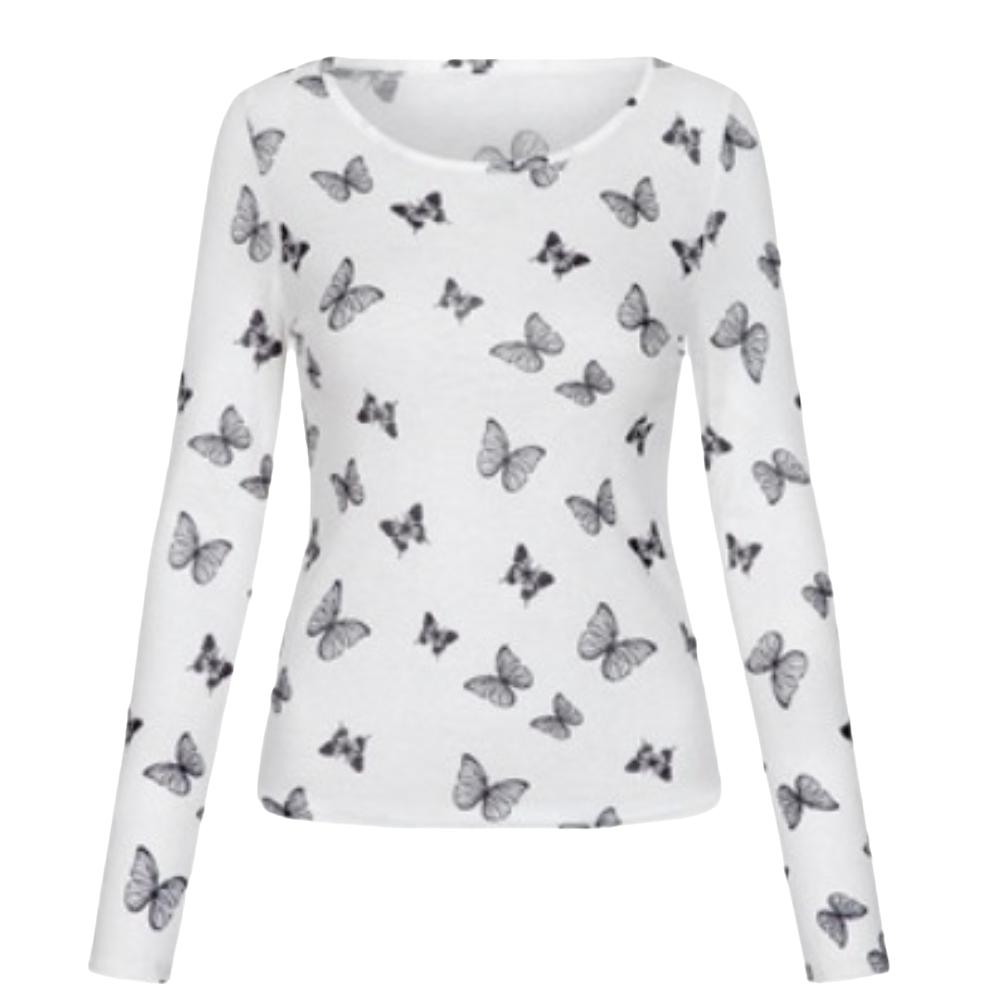 

Y2k Sun-protection Pullovers Ins Bottoming Shirts Women Youthful Sheer Tops Female L белый