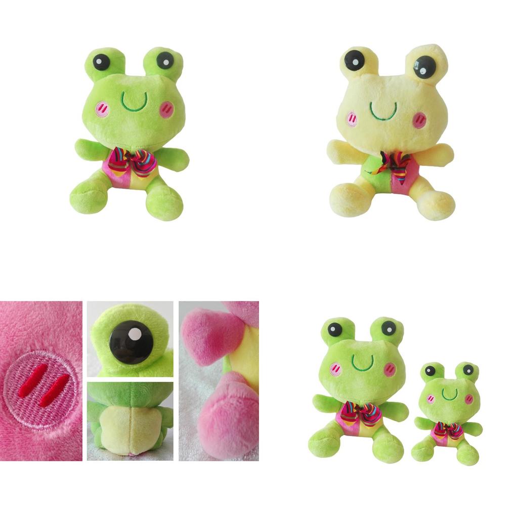 Cute Big Eyed Frog Plush Toy Soft Stuffed Hug Doll Perfect Gift For Kids