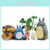 Mein Nachbar Totoro Modell Mit Blatt-Accessoires Für Kreative Wohn- und Party-Dekoration
