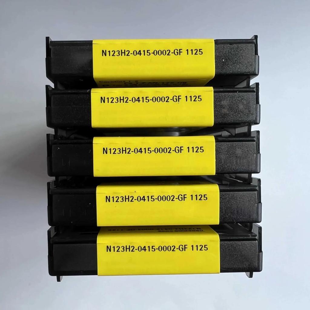 Original Sandvik / N123H2-0415-0002-GF 1125 /Carbide CNC Blade 10 PCS