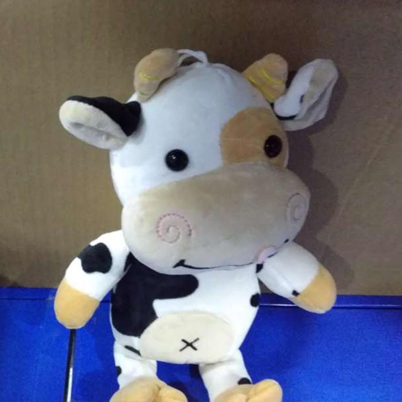 

Милая плюшевая игрушка корова тряпичная кукла для подруги детские игрушки подарки плюшевые игрушки подушка плюшевые куклы-животные