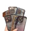 iPhone 16/17 Pro Max Glitter Rhinestone Gradient Protective Case - Full Coverage