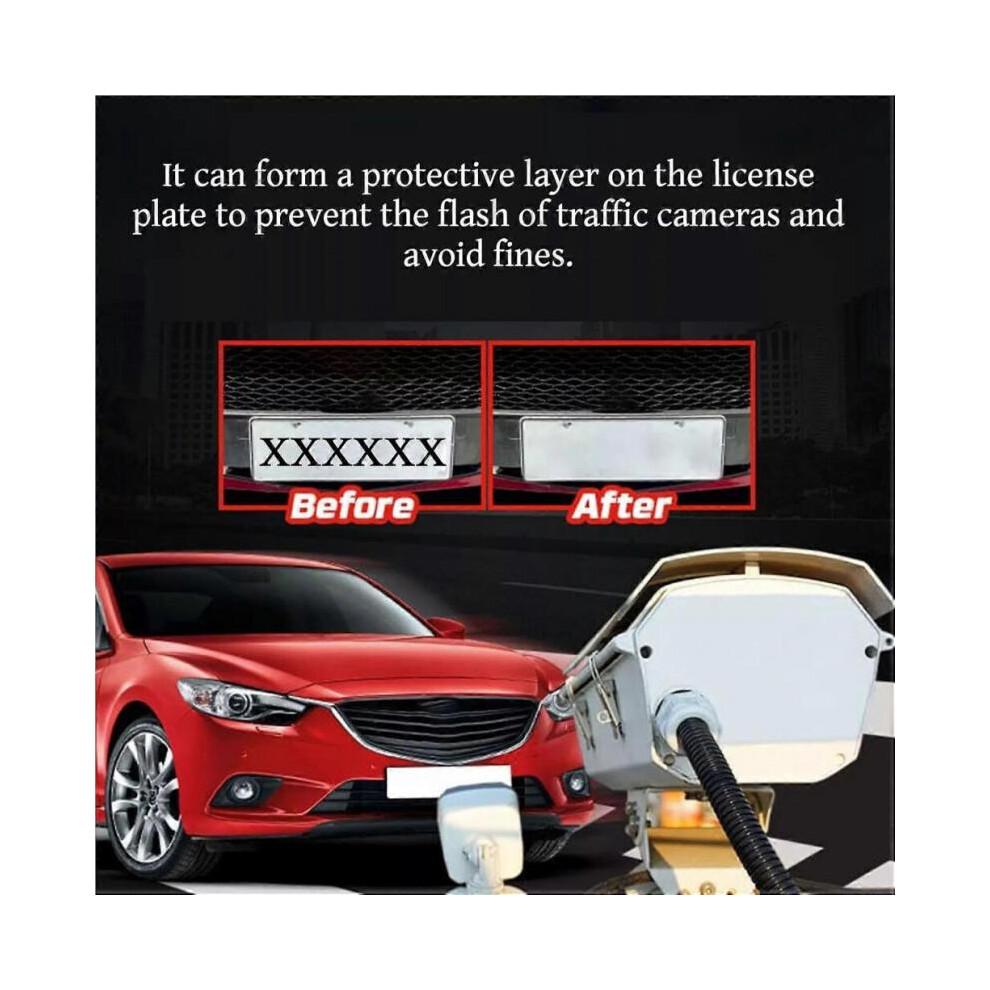 Spray invisível para placas de matrícula, spray refletivo para placas de matrícula