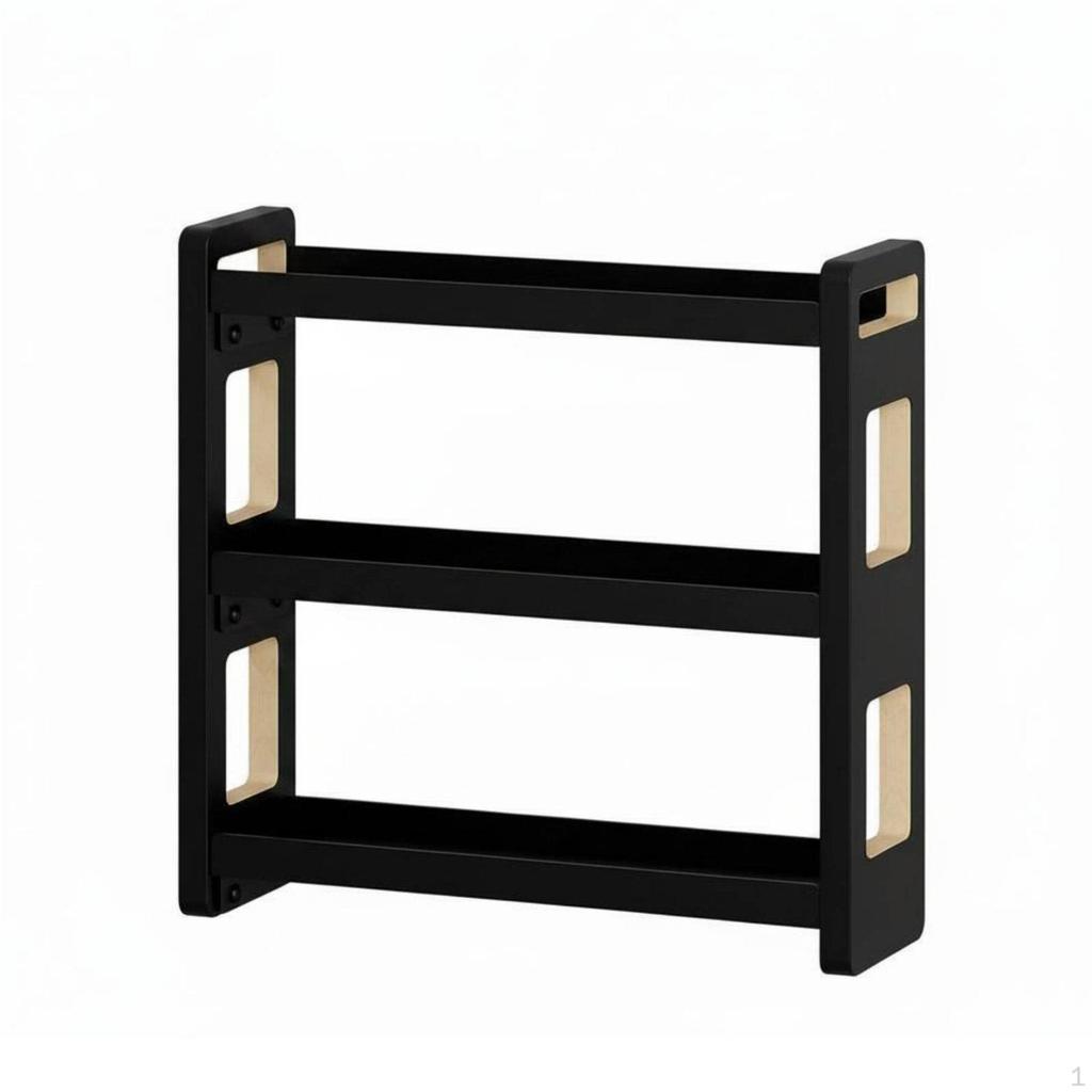 three tier Storage Rack Versatile Washroom Countertop Shelf Space Saving 3 for