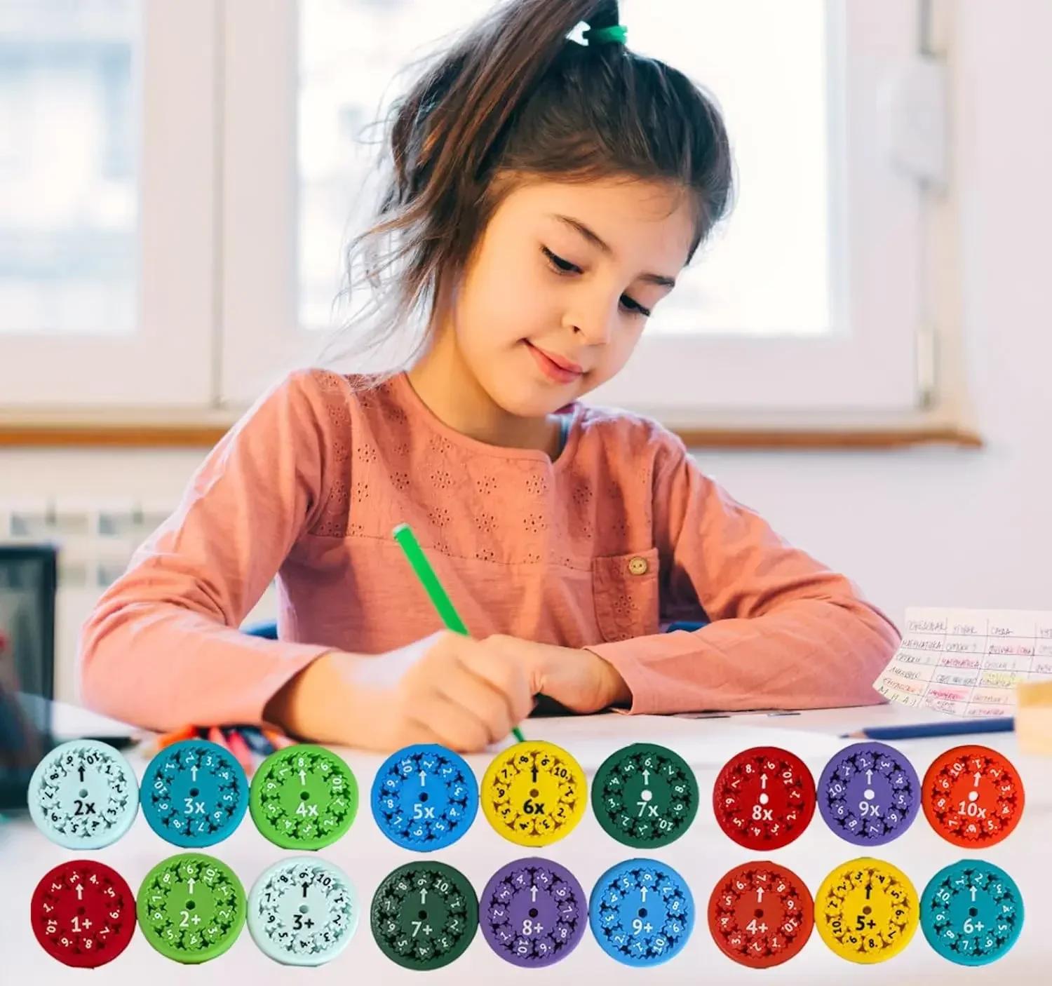 Discover Intime Math Fidget Spinners Fingertip Math Puzzle Playthings Math Games Math Operations Decompression Games Desktop Math Multiplication Games