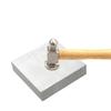 Versatile Square Anvil Sturdy Iron Anvil for Precise Metalwork Metal Bench Block Square Workbenches for DIY Enthusiast