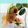 Hat Watermelon Capybara Plush Toys Soft Doll Room Decoration Children Gifts