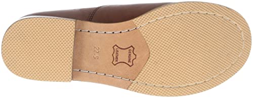 Yosuke Women's Oxfords, 5010065, Red Brown, Size 24.5 cm