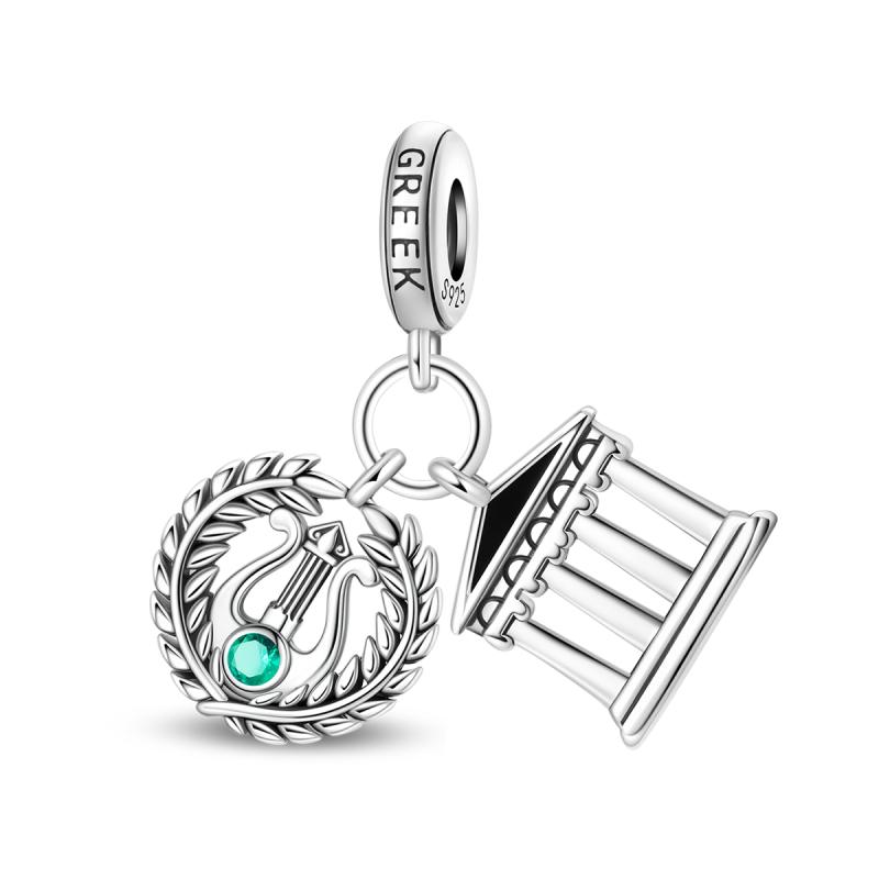 Copper Shiny Love Bear Rabbit Butterfly Cat Beads Suitable For Original Bracelet Pendant Women'S Jewelry