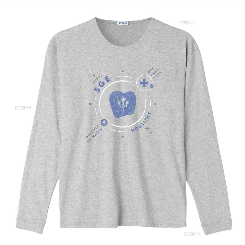 Sge Life Ffxiv Inspired Sage Healer Job Ff14 Mmo Gamer T Shirt For vintage Washed homme Stylish fashion graphic Stretched