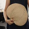 Ventaglio in Rattan Fatto a Mano Decorazione per la Casa Ventaglio di Paglia Ventaglio Vintage in Foglia di Palma Estate