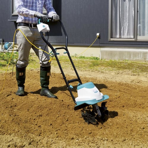 Takagi Electric Cultivator Saien-kun 800W GREEN ART GCV-110 [10m Extension Cord Included] [No Need To Start the Engine, Ready To Use and Quiet] Home G
