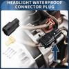 INFINAUTO 1 Set 4 Pin Headlight Waterproof Connector Plug 1.5mm Series Female Wire Terminal