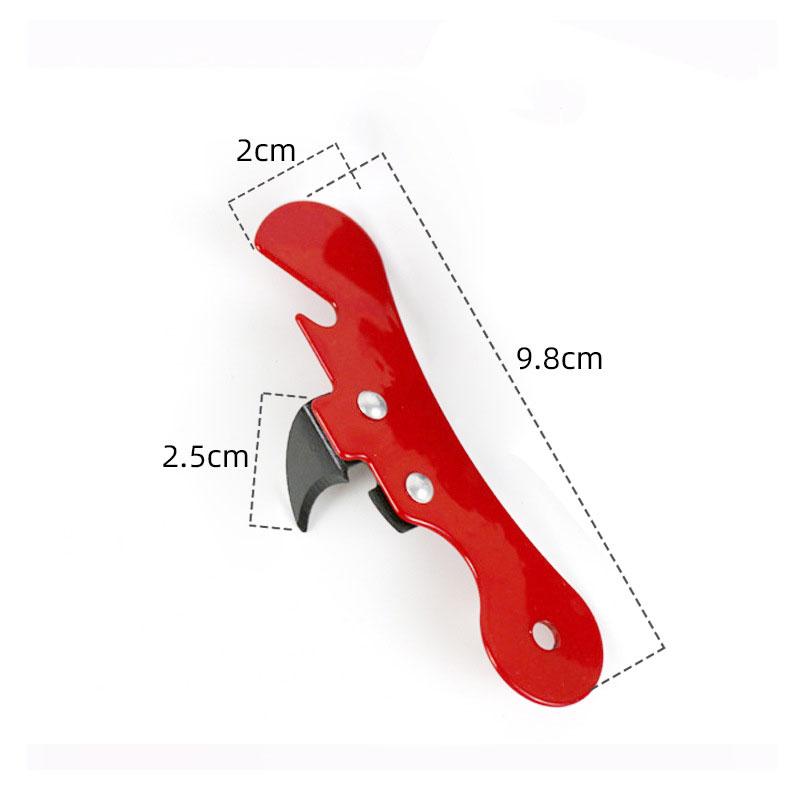 1-4pcs Multifunctional Bottle Opener Stainless Steel Safety Side Cut Manual Can Opener Ergonomic Can Opener Can Kitchen Tools