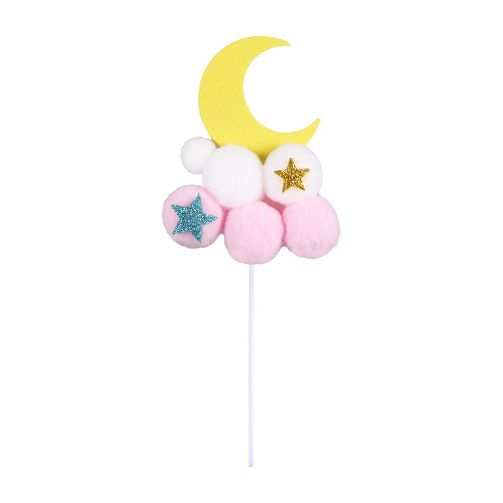 Beautiful Clouds Cake Topper For Birthday Party Decor Cake Decoration Happy Birthday Cupcake