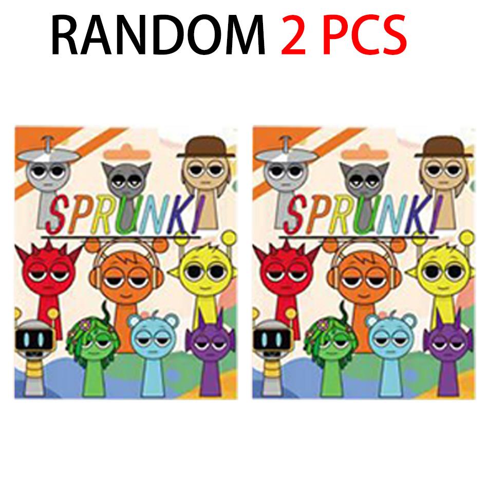 

Игровые фигурки Sprunki в слепой коробке, ПВХ, игрушки, Sprunki, невероятные экшн-фигурки, коллекционная модель, кукла, игрушка для ребенка, на день рождения, Рождество