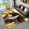Classic Movie Top Gun Sign Tom Cruise Carpet Rug for Bedroom Living Room Sofa Doormat Home Decor,Kid Game Area Rug Non-slip