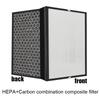 A401 A402 A403 HEPA Filter with Activated Carbon Filter for Boneco P400 Air Purifier Pre Filter Free 375*280*42mm