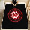 Eintracht Frankfurt Flanelldecke, Hohe Qualität, Bequem für alle Jahreszeiten, Heimdekoration, Wärme und Komfort