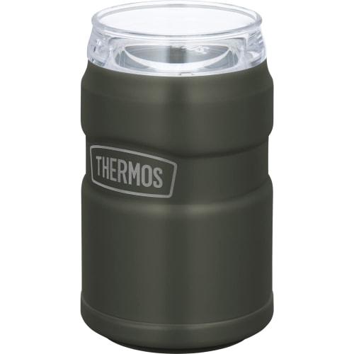 Thermos Outdoor Series Insulated Can Holder for 350ml Cans, 2-Way Type, Khaki, ROD-0021 KKI