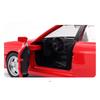 1/36 Scale Quattro 1980 Alloy Car Models Toy Diecasts Vehicles Model Doors Opened Pull Back Sport Car for  Kids Gift