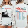 MGK Lost Americana Tour Shirt Wiz Khalifa White T-Shirt L259