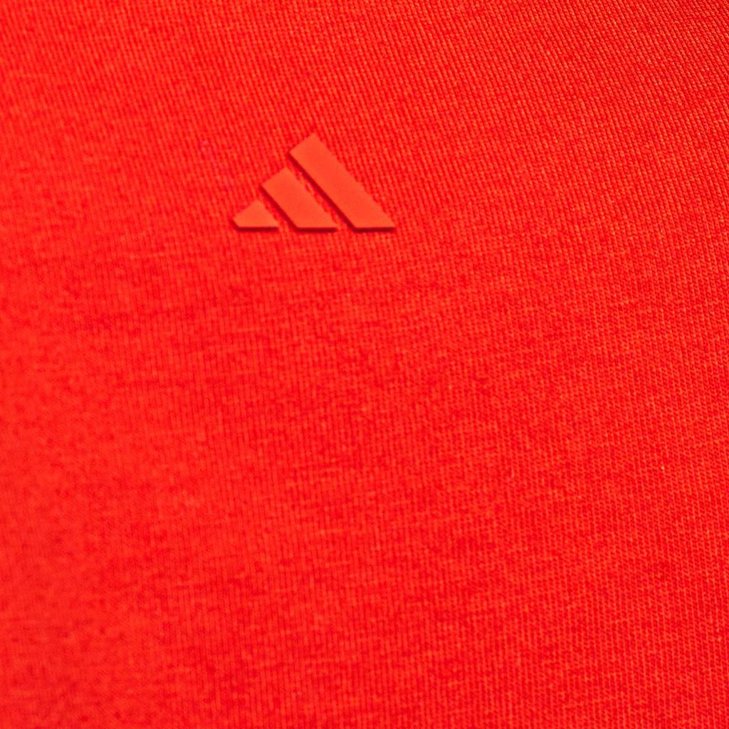 Adidas Basketball FW24 The 2025 Collection Chapter 01 Logo Design Comfortable Sports Short Sleeve T-Shirt Unisex Tops Red JE3763