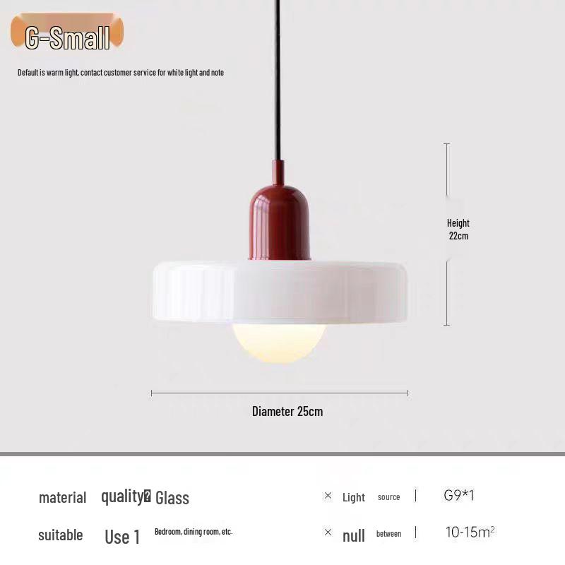 Vintage Memphis Green Glass Pendant Lamp - Modern Bauhaus Bedside Chandelier