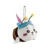Cute Funny Bee Bee Plush Toy Jiyika Frog Pendant Student Schoolbag Hanging Ornament Children Gift