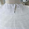 Super Puffy Bridal Evening Gown Petticoat with Adjustable Six-Bone Crinoline and 6 Mesh Hoop Skirt