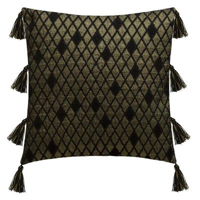 Cushion Cover "Shine" 40 X 40 Cm Atmosphera - Shine Black