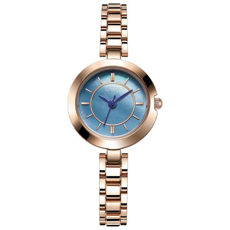 Niche Light Luxury Small Women'S Watch Junior High School Student Quartz Watch Women'S Simple Waterproof Alloy Watch