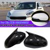 For KIA KX3 2015- 2x Car Sticker Rearview Side Mirror Cover Wing Cap Exterior Case Trim Accessories Vehicle Decoration ABS