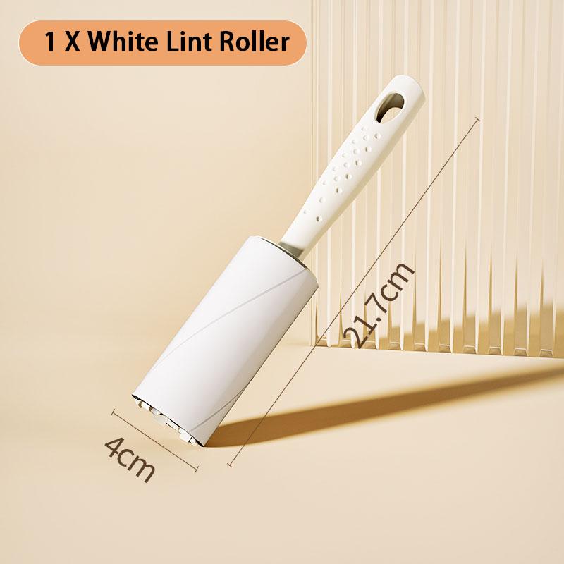1PC Cleaning Tool Pet Hair Remover Adhesive Tear Type Roller Dust for 60sheets/roll Household Roll Paper Sticky Roller Brush