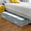 Extra-Large Under Bed Storage Bag - Thickened Non-Woven Fabric, Breathable & Foldable  for Clothes, Quilts & Linens Space-Saving