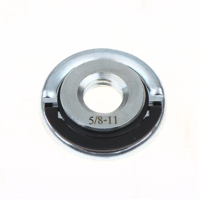 Thread Angle Grinder Self-Locking Pressing Plate Platen Quick Release Flange Nut Clamping Power Chuck Tools Parts