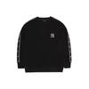 MLB New York Yankees FW22 Effen Logo Bedrukt Ronde Hals Lange Mouwen Sweatshirt Unisex sweatshirt Zwart 3AMTM0826-50